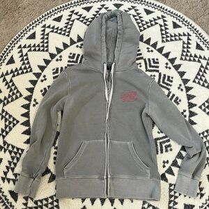 Santa Cruz women’s zip up hoodie